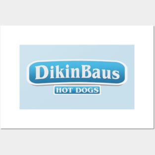 Dikinbaus Hotdogs Posters and Art